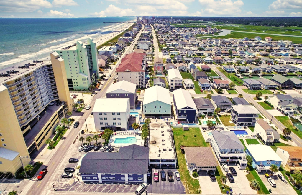 Aerial North Myrtle Beach