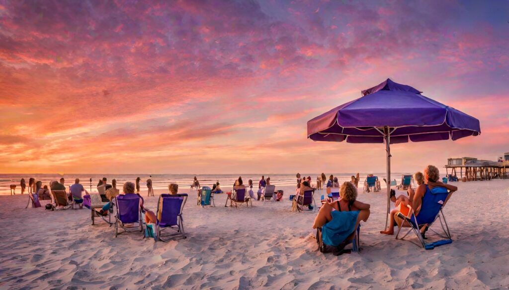 Sun Setting North Myrtle