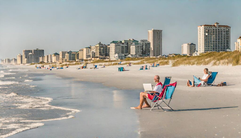Wi-fi connection in North Myrtle Beach