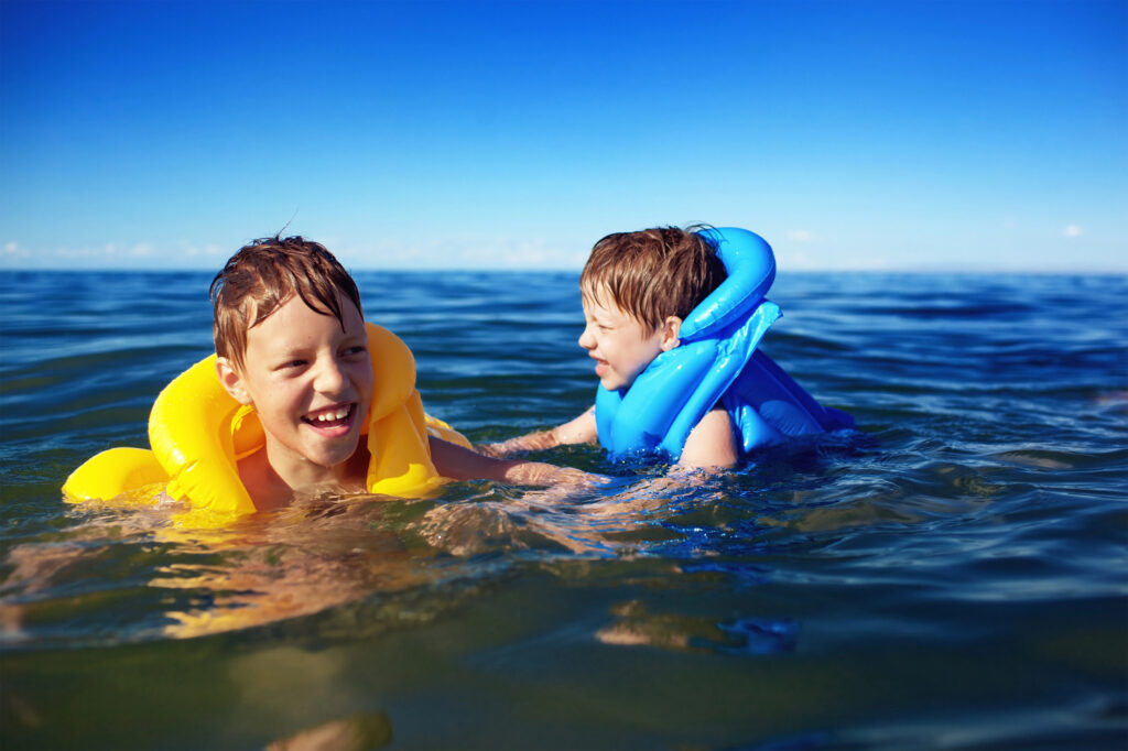 Safe play at the beach