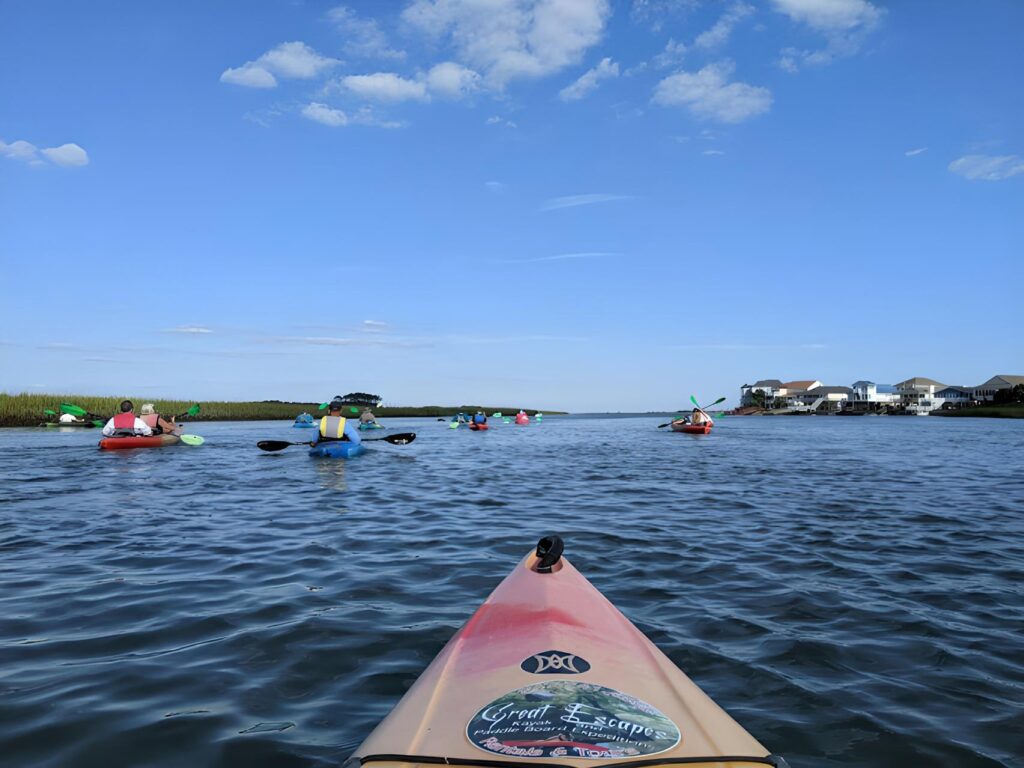 Kayaking and Paddleboarding North Myrtle Beach