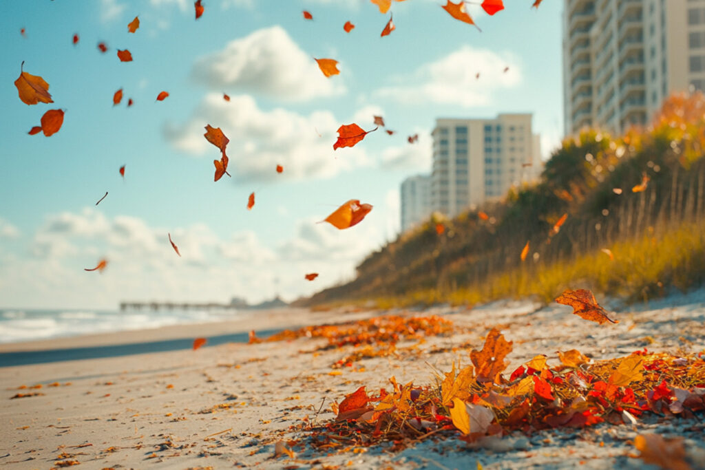 Fall on the beach in North Myrtle Beach - Thomas Beach Vacations