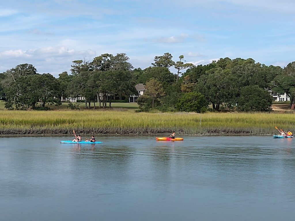 Scenic kayaking North Myrtle Beach