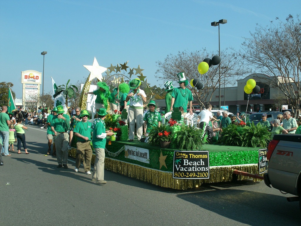 St. Patrick's Day Parade North Myrtle Beach - Thomas Beach Vacations