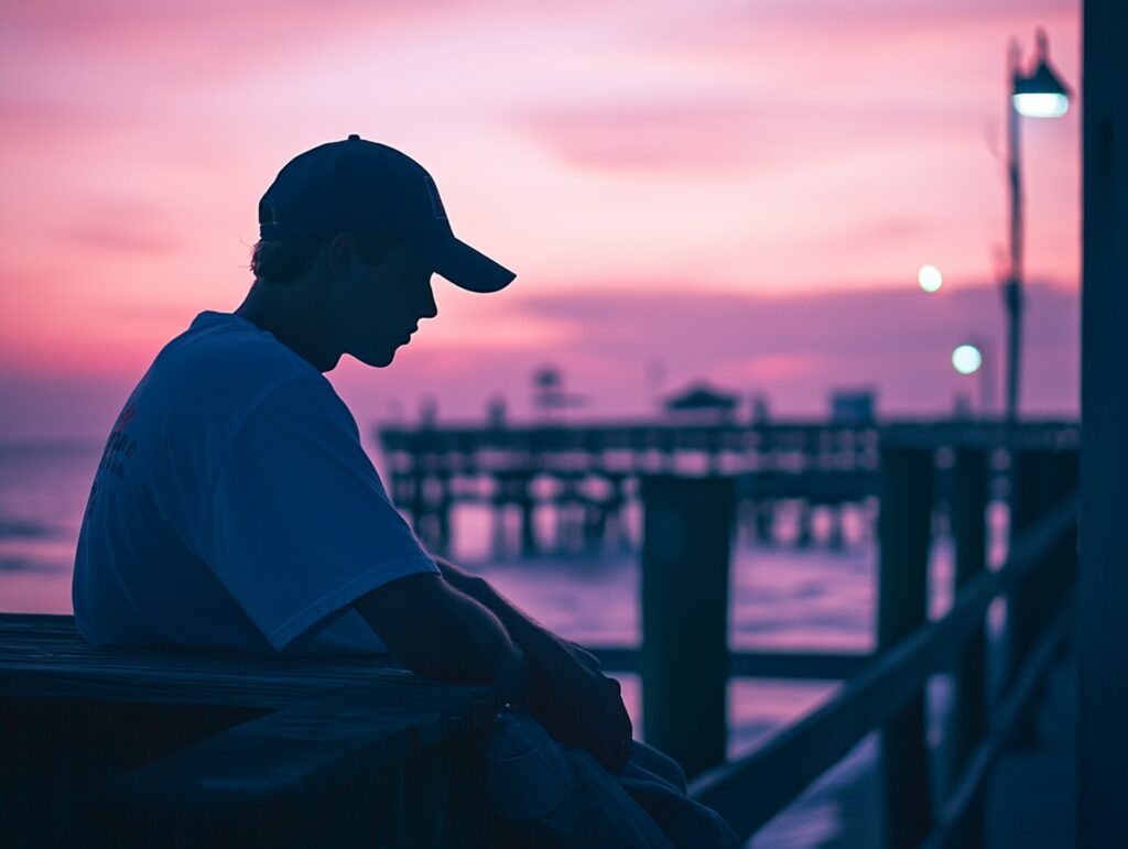 Pier fishing in North Myrtle Beach
