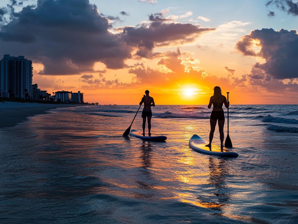 Paddleboarding in North Myrtle Beach - Thomas Beach Vacations