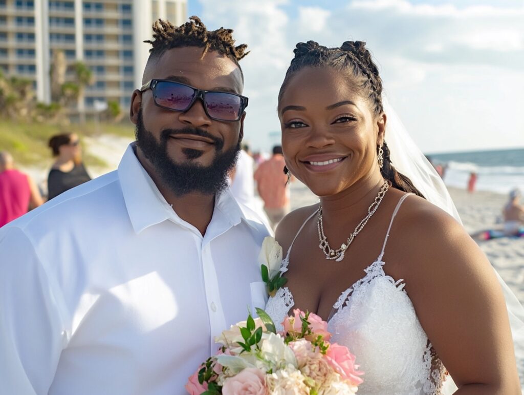 Wedding on the beach in North Myrtle Beach