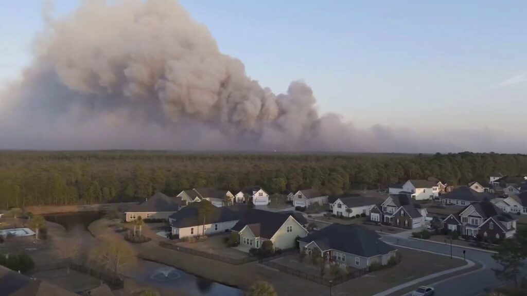 Carolina Forest Wildfire