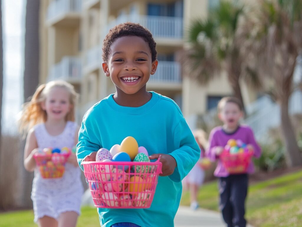 Easter egg hunting