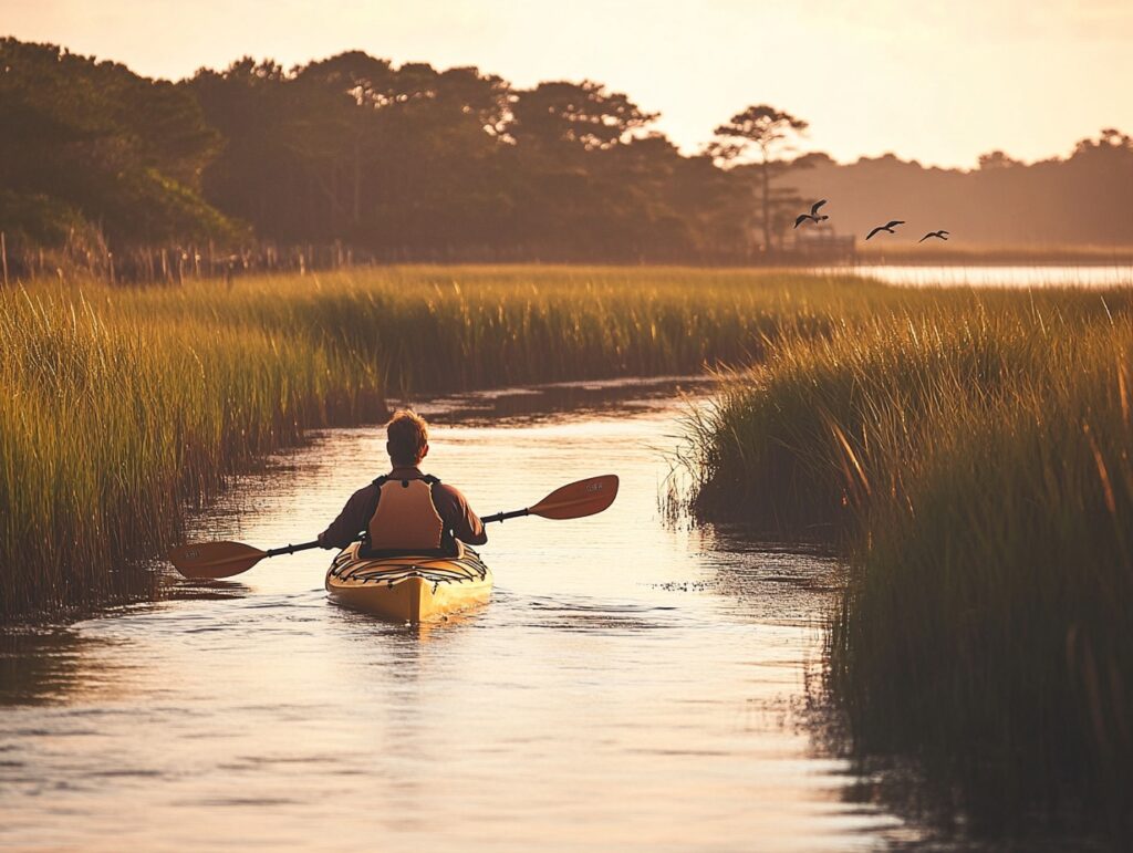 Hog Inlet at sunrise