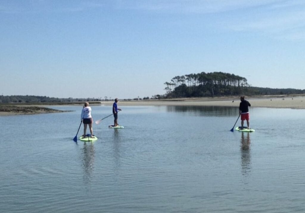 Paddleboarding in North Myrtle Beach - Kokopelli