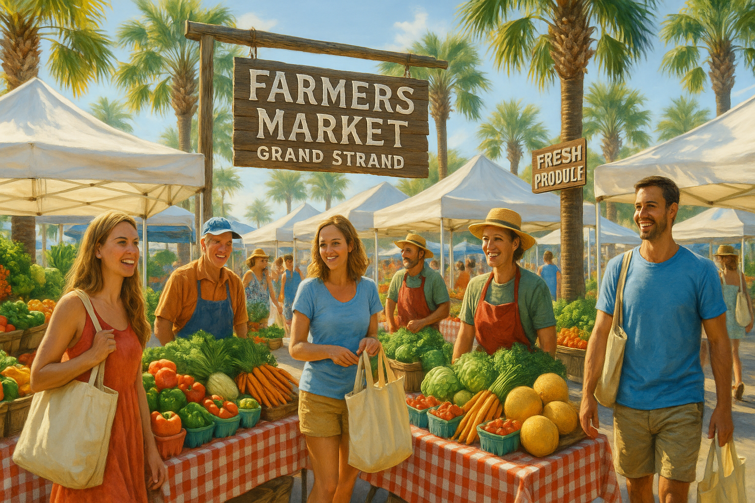 Savor the Strand: A Grand Strand Guide to Local Food Markets