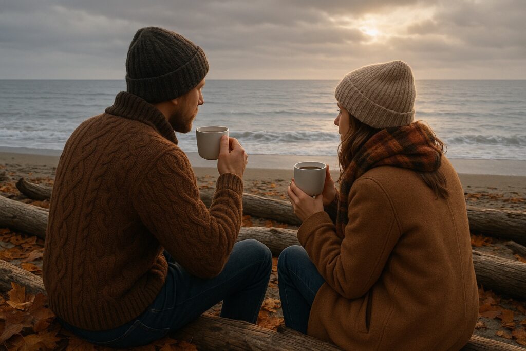 Cozy Beachside Moment