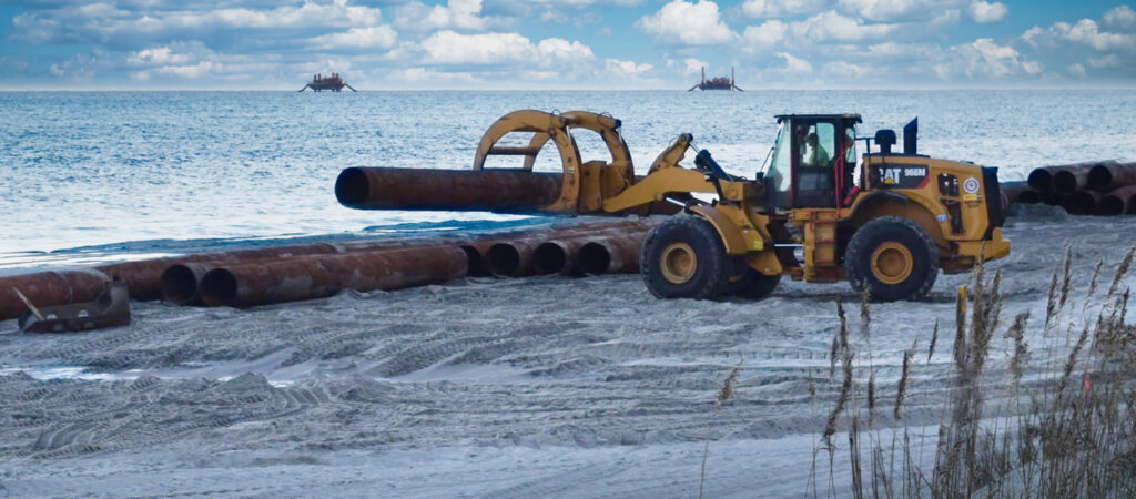Beach renourishment