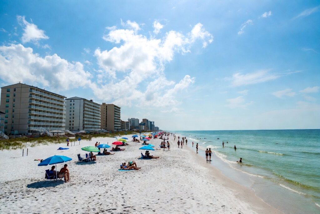 North Myrtle Beach summer scene