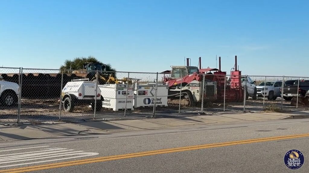 North Myrtle Beach beach renourishment update