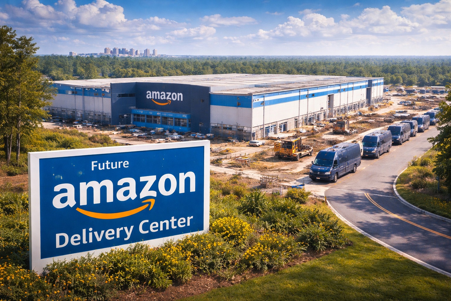 Amazon Plans New Delivery Center in Carolina Forest Area