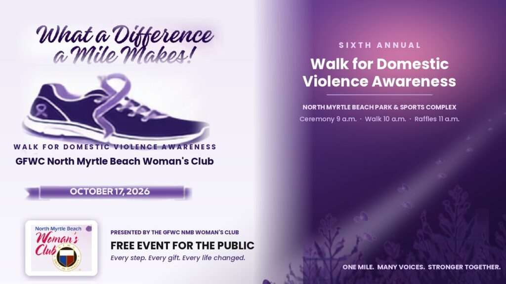 Sixth Annual Domestic Violence Awareness Walk